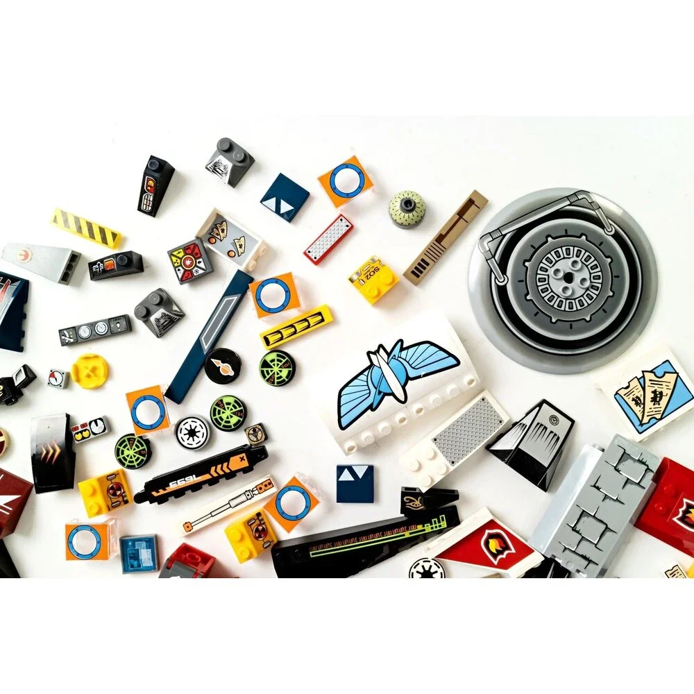 Lego Sticker And Printed Piece Lot - 7.2 ounces - Picture 7 of 7